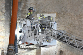 Italy Medieval Tower Collapsed