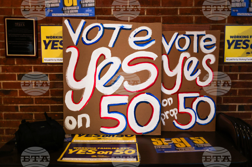 Жителите на американския щат Калифорния одобриха преразпределение на избирателните райони