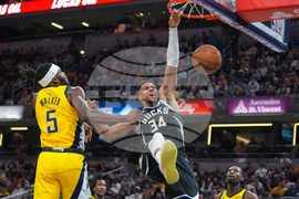 APTOPIX Bucks Pacers Basketball