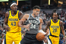 Bucks Pacers Basketball