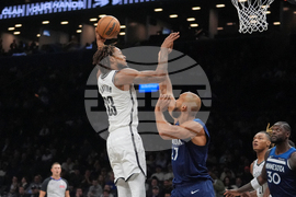 Timberwolves Nets Basketball