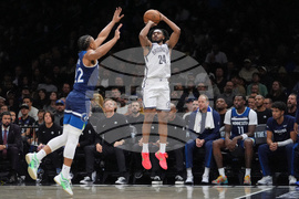 Timberwolves Nets Basketball