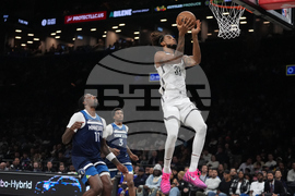 Timberwolves Nets Basketball