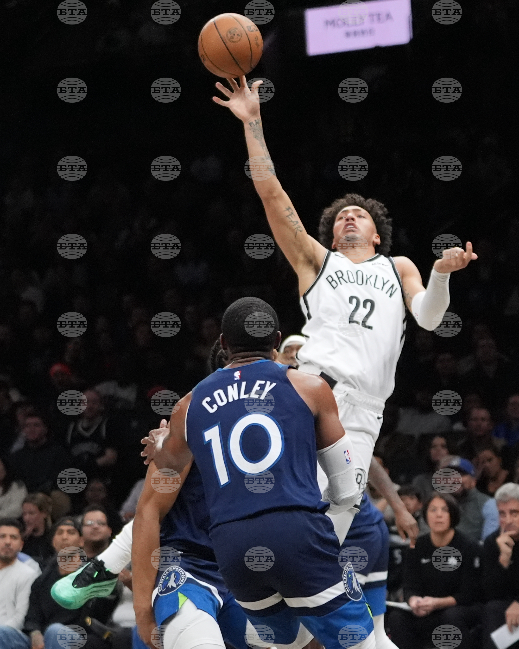 Timberwolves Nets Basketball