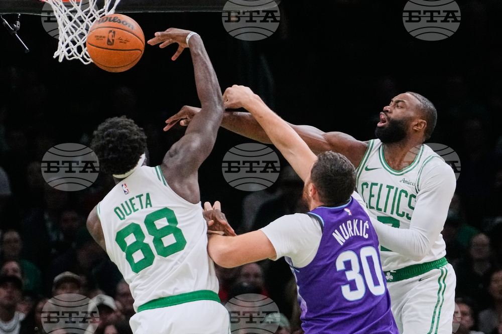 Jazz Celtics Basketball