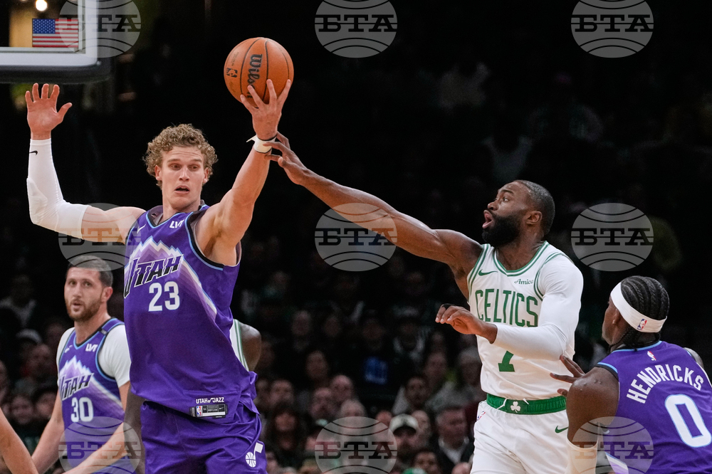 Jazz Celtics Basketball