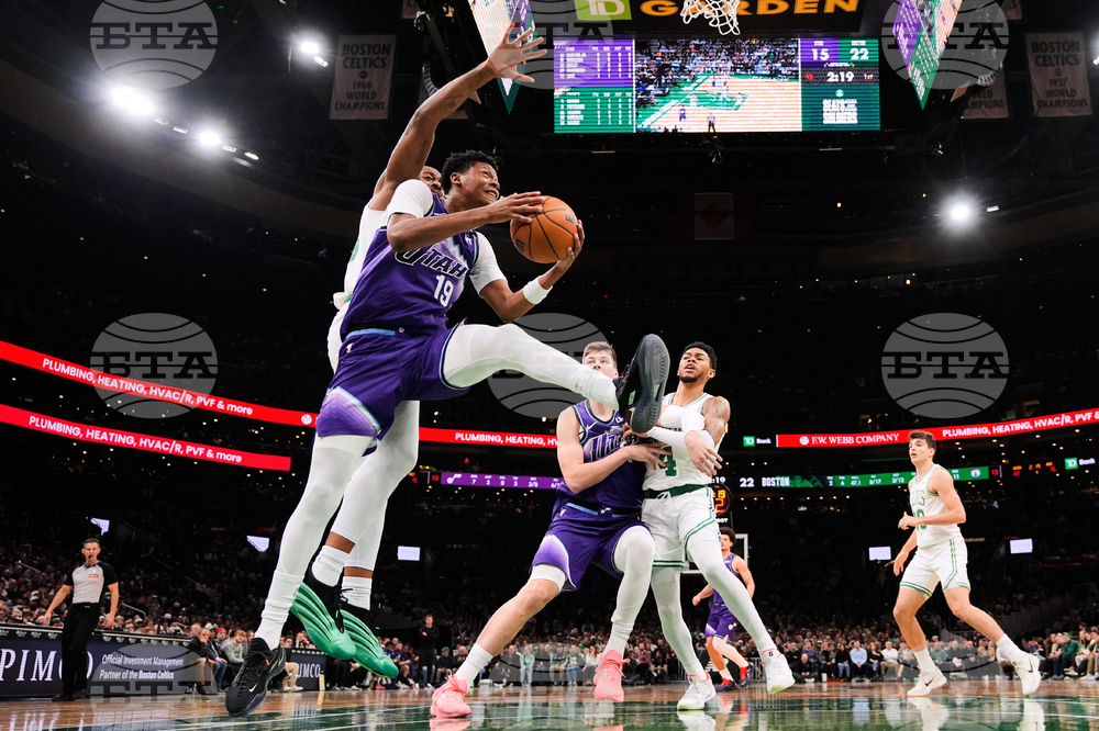 Jazz Celtics Basketball