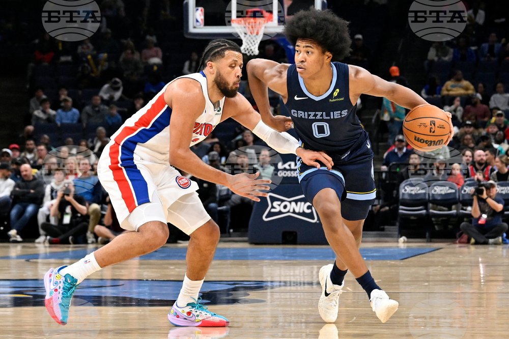 Pistons Grizzlies Basketball