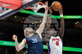 Pistons Grizzlies Basketball