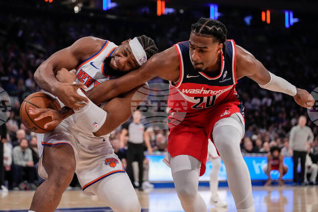 Wizards Knicks Basketball