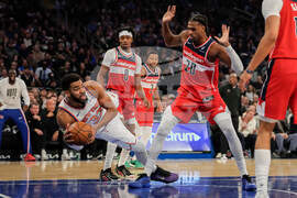 Wizards Knicks Basketball