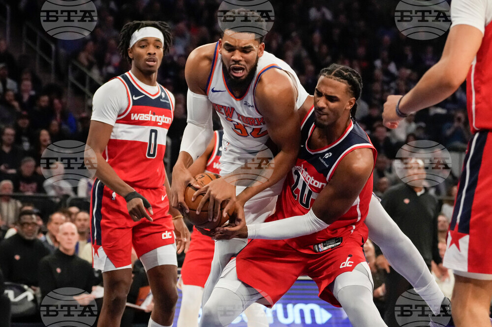 Wizards Knicks Basketball