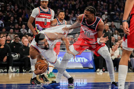 Wizards Knicks Basketball