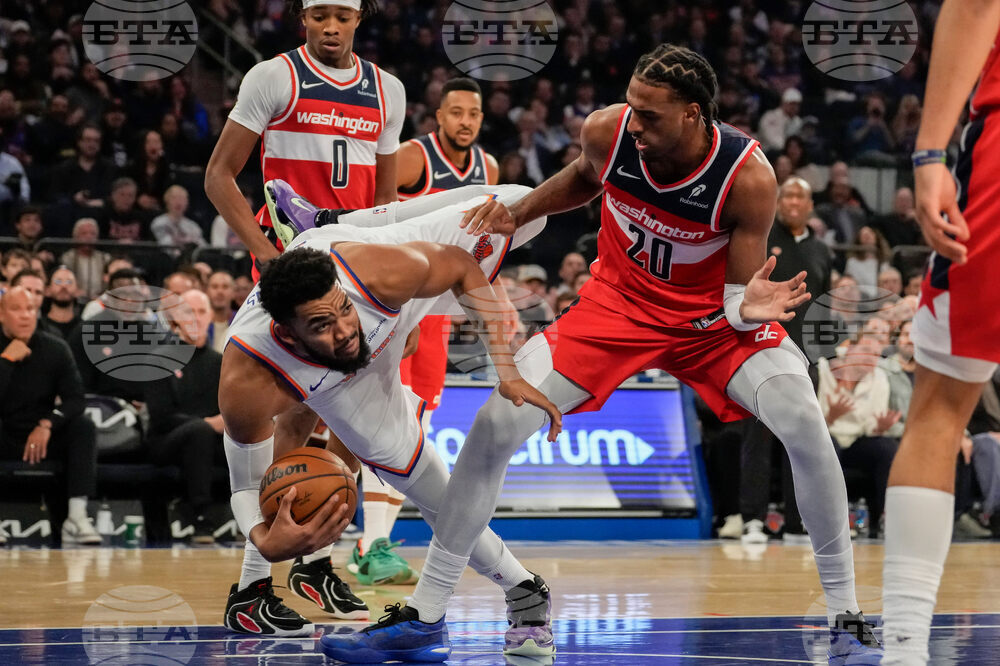 Wizards Knicks Basketball