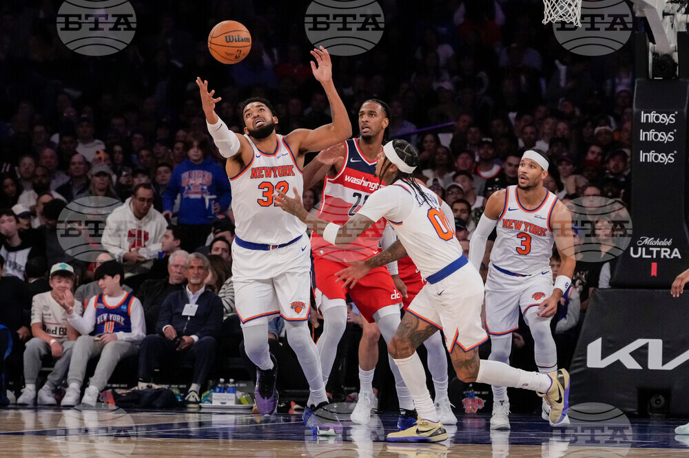 Wizards Knicks Basketball