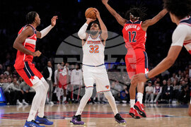 Wizards Knicks Basketball