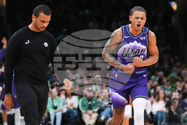 Jazz Celtics Basketball