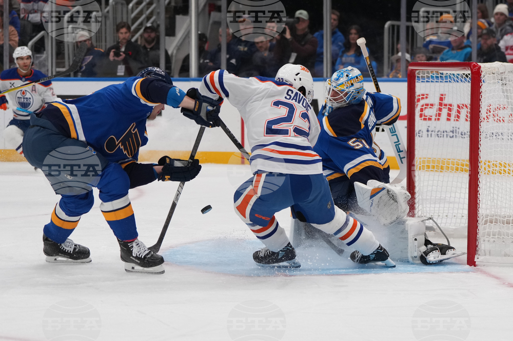 Oilers Blues Hockey
