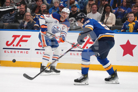 Oilers Blues Hockey