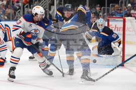 Oilers Blues Hockey