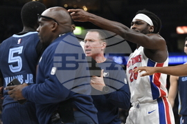 Pistons Grizzlies Basketball