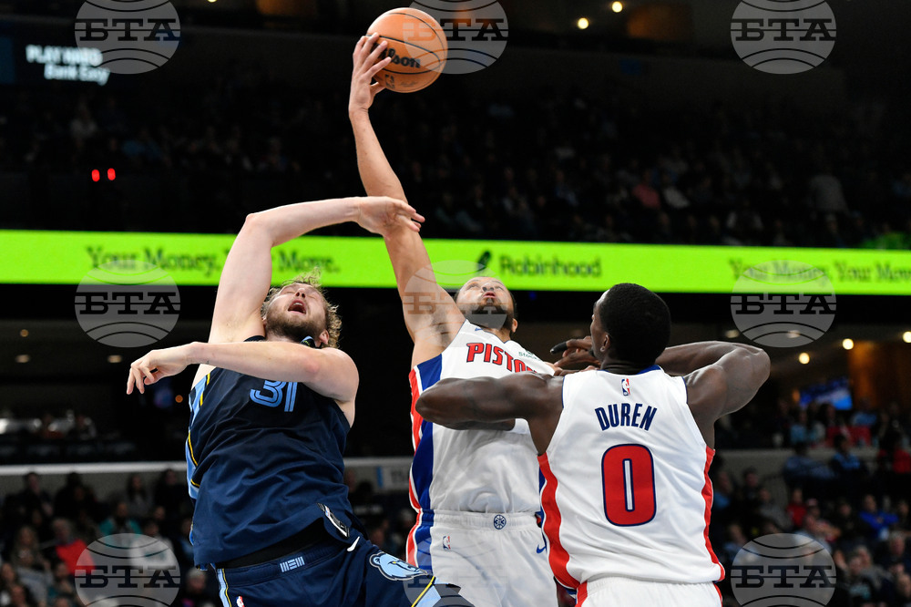 Pistons Grizzlies Basketball