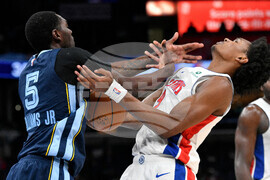 Pistons Grizzlies Basketball