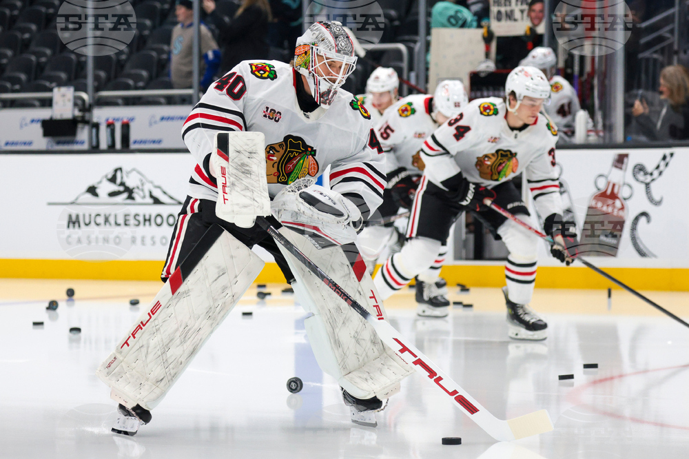 Blackhawks Kraken Hockey