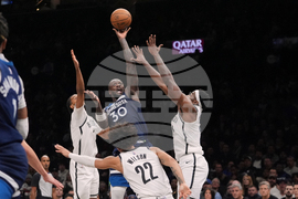 Timberwolves Nets Basketball