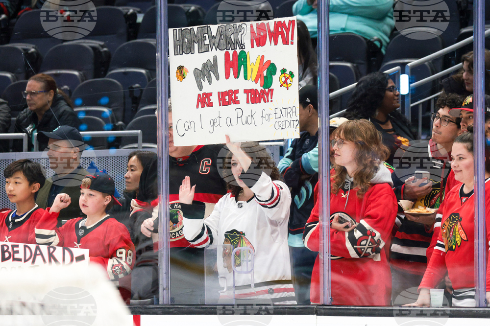 Blackhawks Kraken Hockey