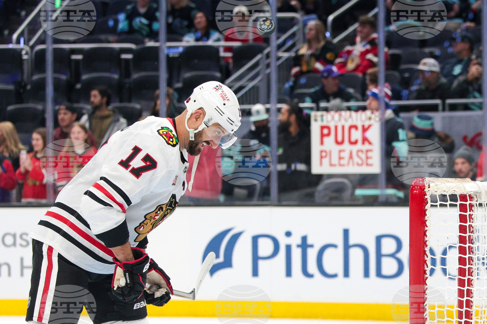 Blackhawks Kraken Hockey