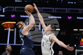 Timberwolves Nets Basketball