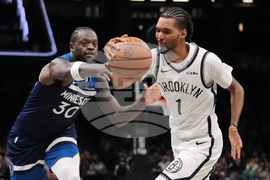 Timberwolves Nets Basketball