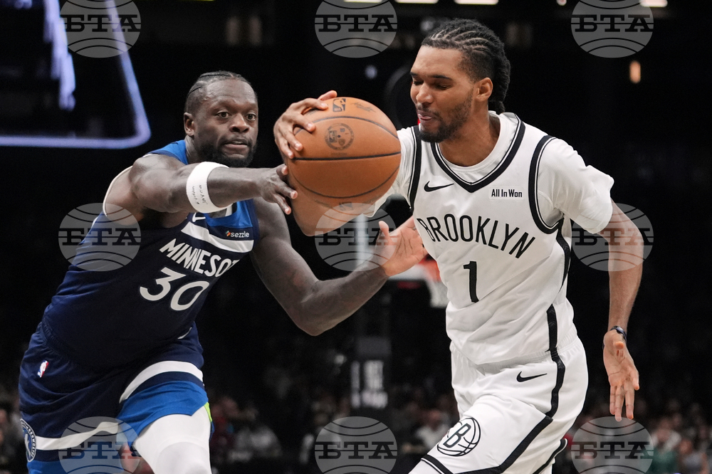 Timberwolves Nets Basketball