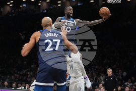 Timberwolves Nets Basketball