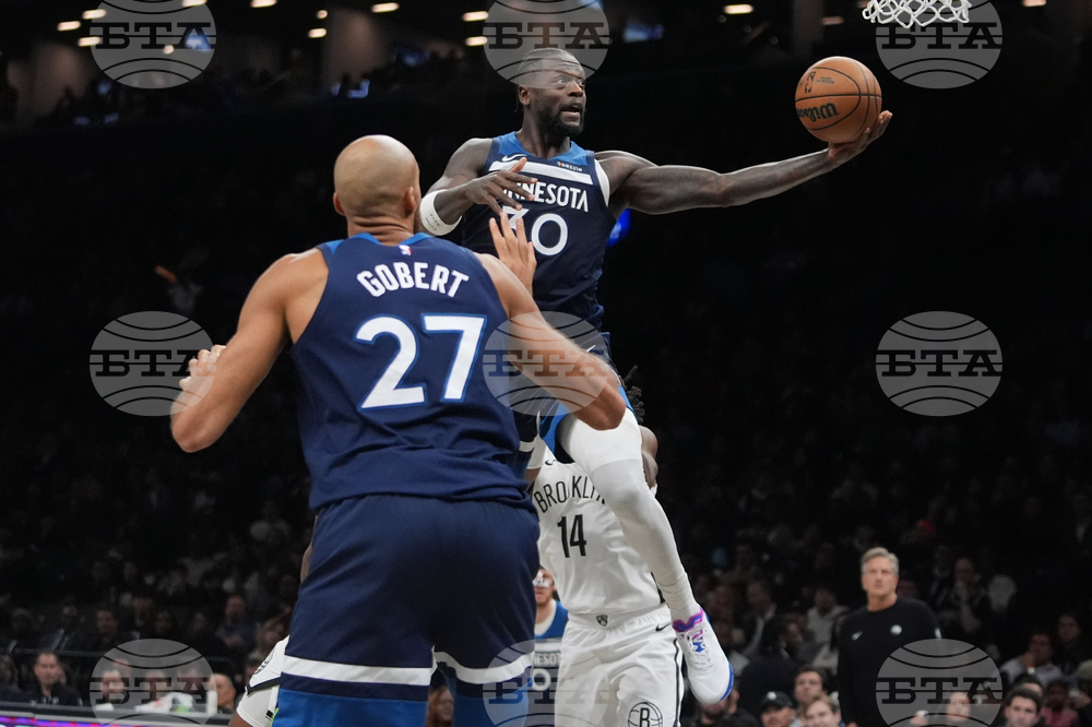 Timberwolves Nets Basketball