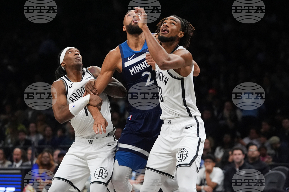Timberwolves Nets Basketball