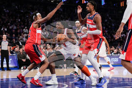 Wizards Knicks Basketball