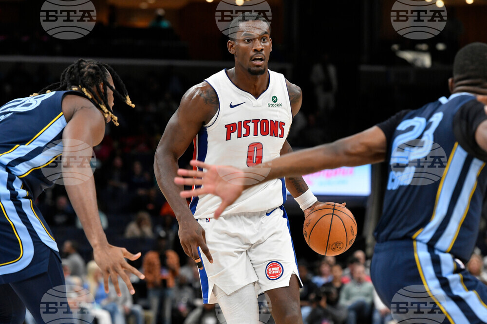 Pistons Grizzlies Basketball