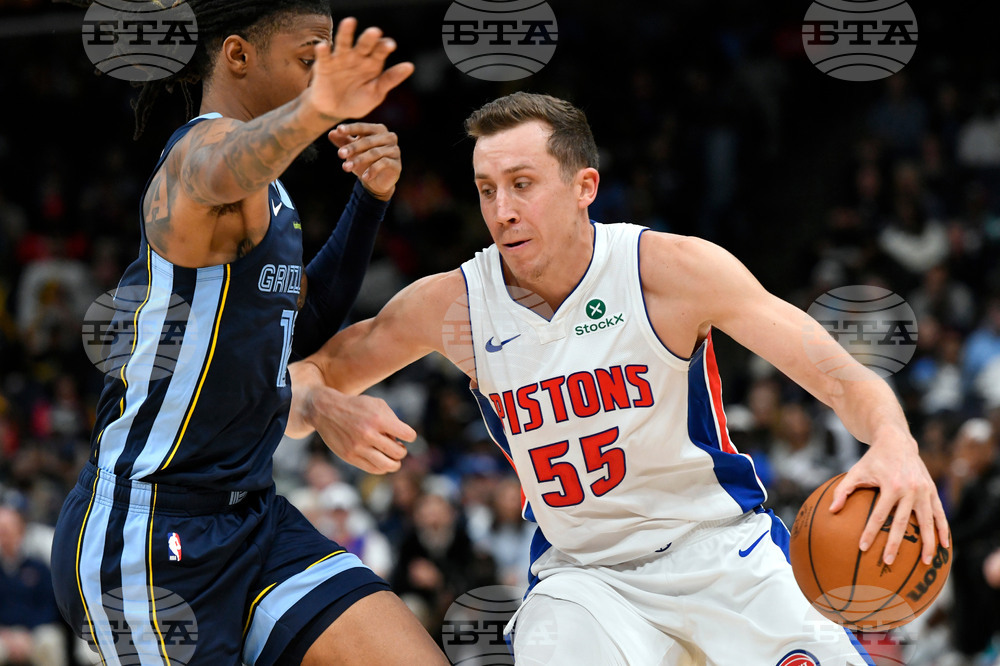 Pistons Grizzlies Basketball