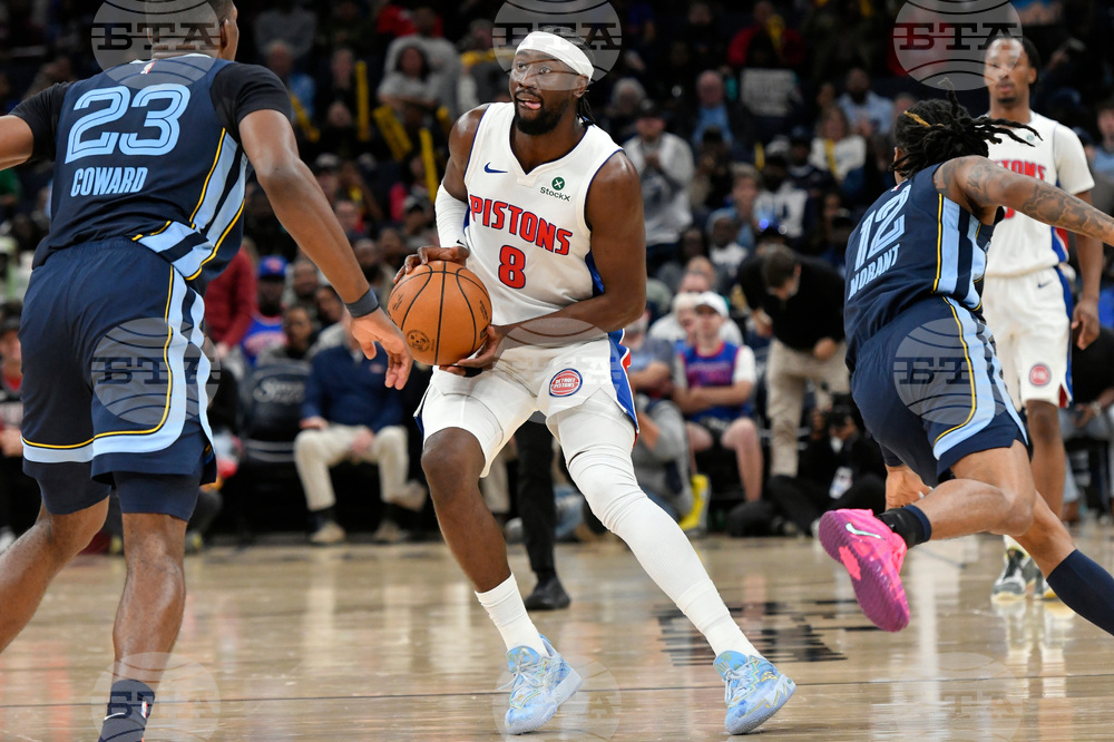 Pistons Grizzlies Basketball