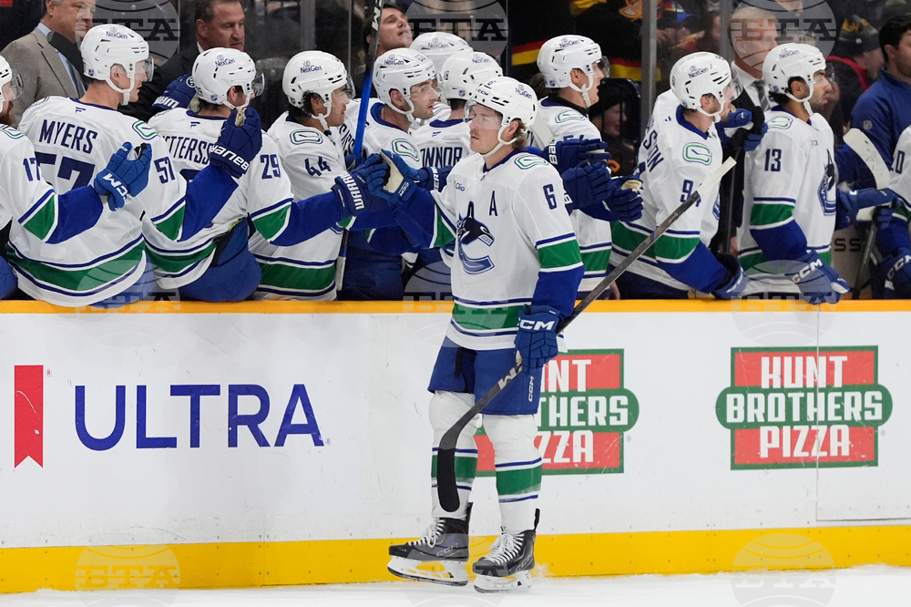 Canucks Predators Hockey