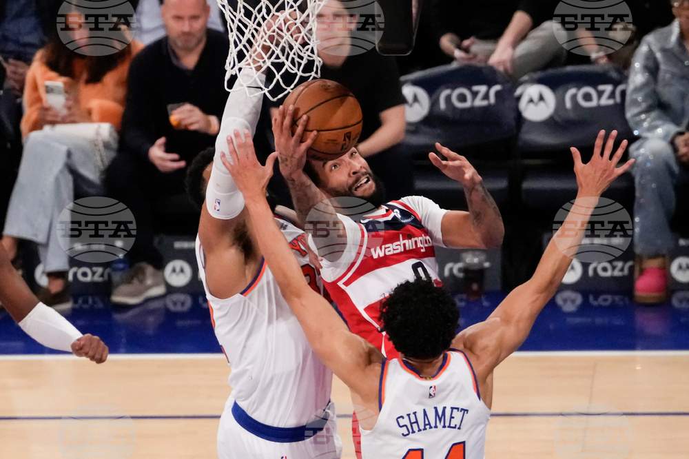 Wizards Knicks Basketball