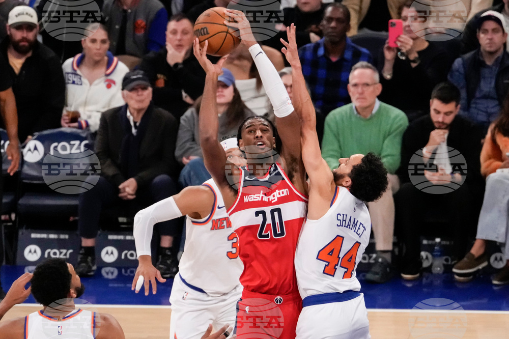 Wizards Knicks Basketball