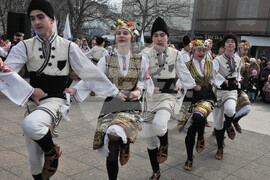 Бургас - Трети март - голямо празнично хоро