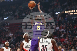 Lakers Trail Blazers Basketball