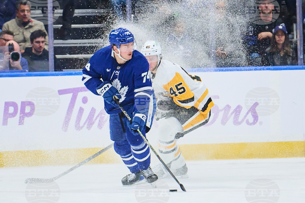 Penguins Maple Leafs Hockey