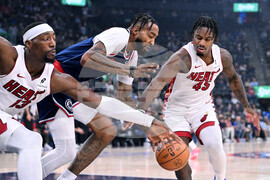 Heat Clippers Basketball