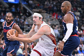 Heat Clippers Basketball