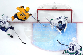 Canucks Predators Hockey